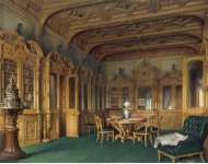 Premazzi Luigi Mansion of Baron A.L. Stieglitz. The Library - Hermitage